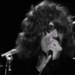 Led Zeppelin performing in Gladsaxe, Denmark on March 17, 1969